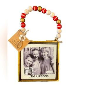 The Grands Photo Ornament By Mudpie